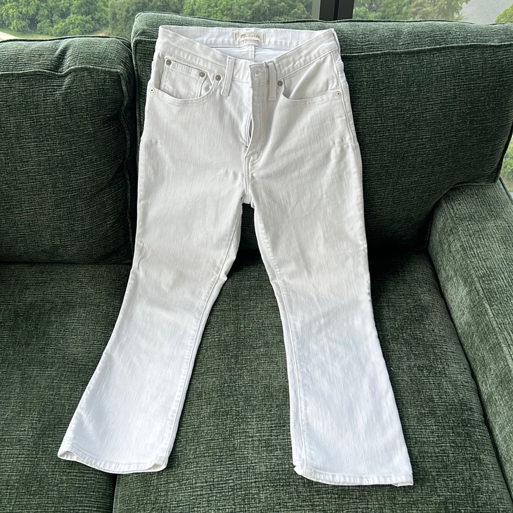 White Madewell Bootcut Jeans Size 27